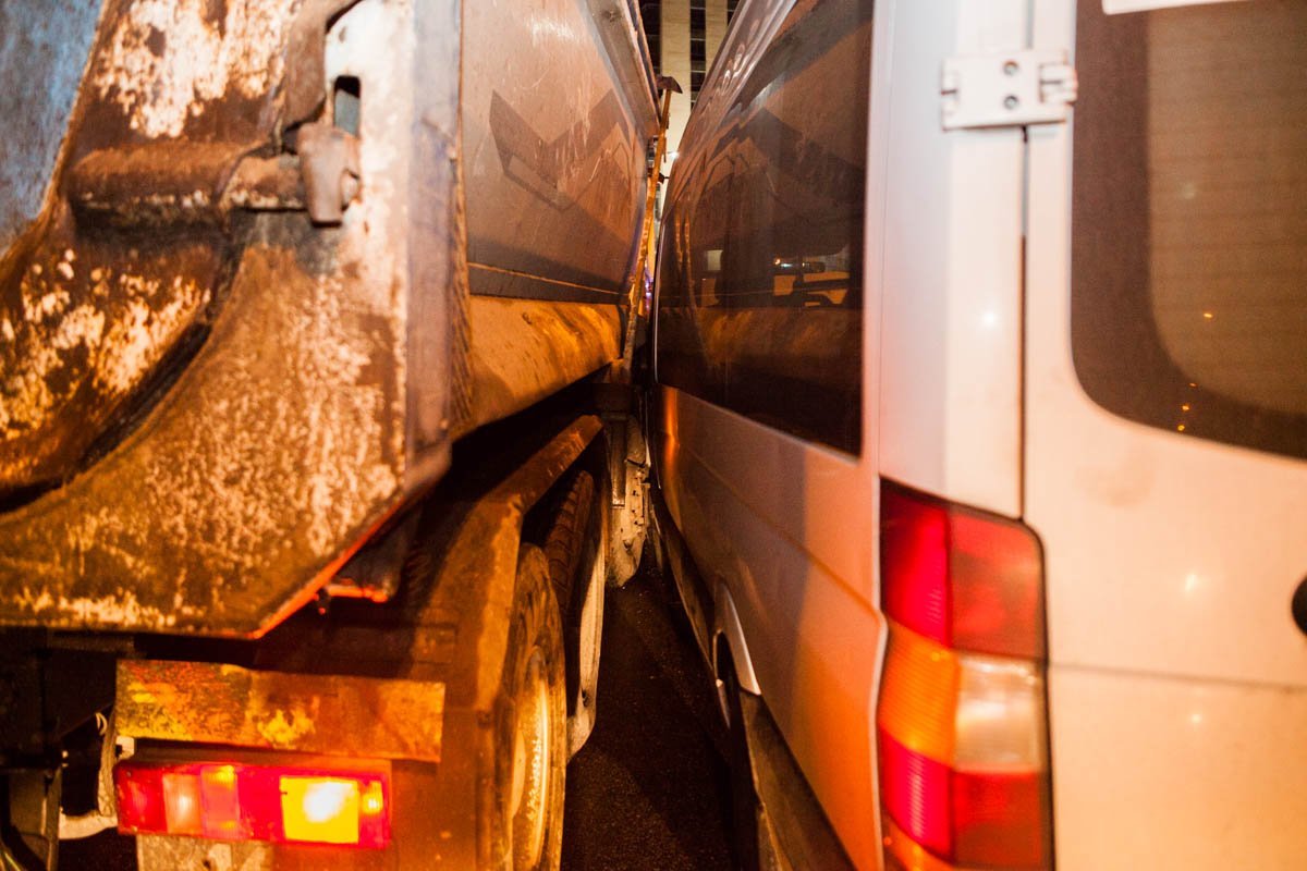 Пострадал 1 пассажир маршрутки