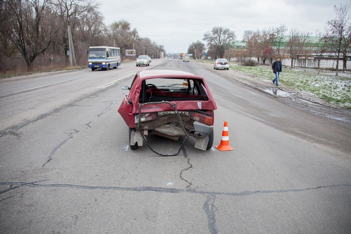 Движение на месте аварии не затруднено