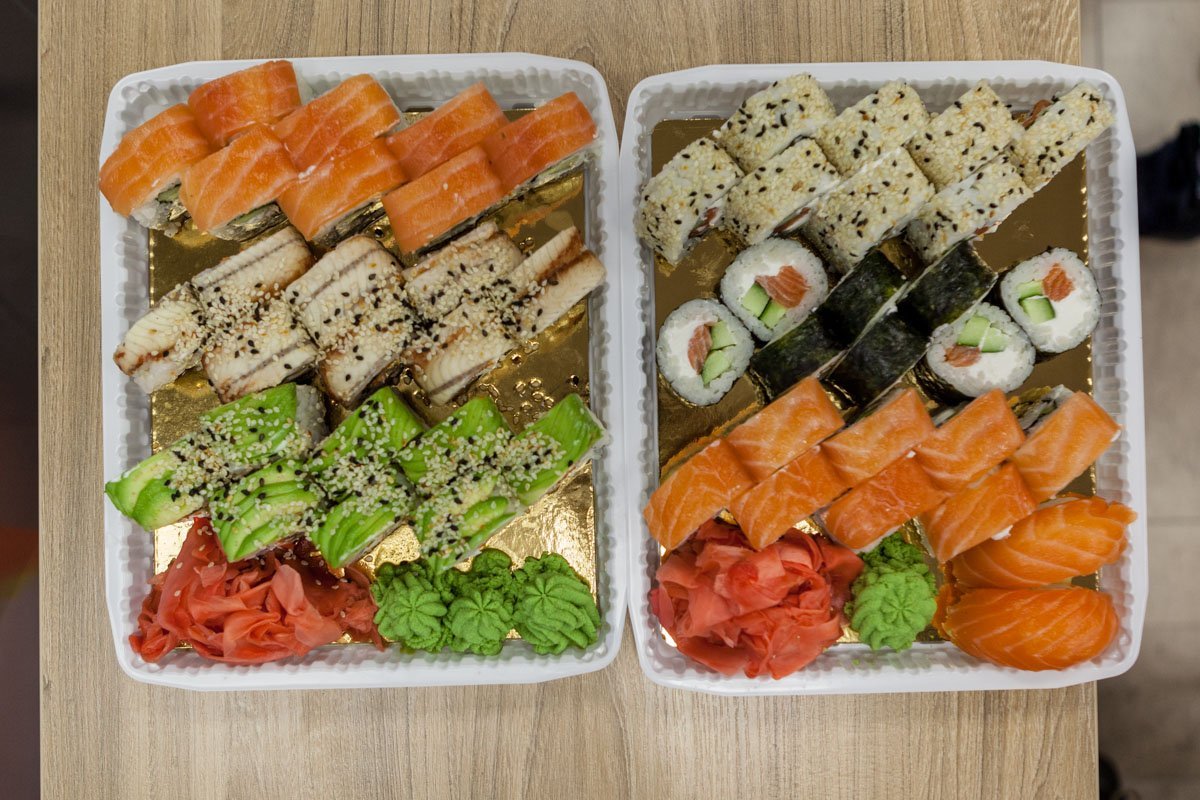 Два сета-набора: Сяке и Дракон