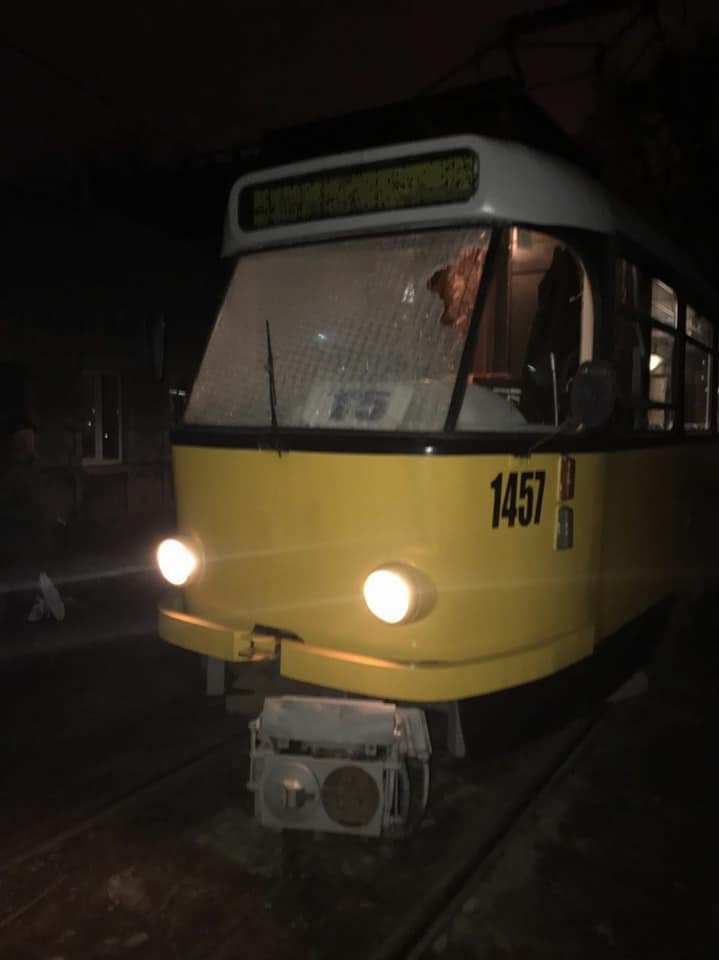 Вследствие инцидента движение электротранспорта было временно парализовано