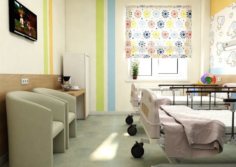 В палате будущего хирургического корпуса В палате будущего хирургического корпуса