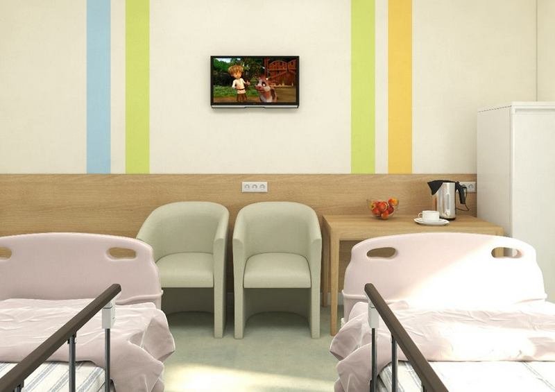 В палате будет все необходимое для выздоровления В палате будет все необходимое для выздоровления