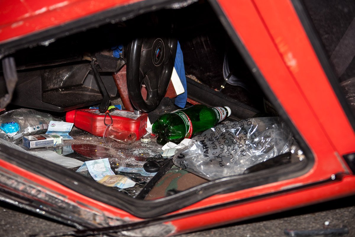 По словам свидетелей ДТП, водитель был в нетрезвом состоянии