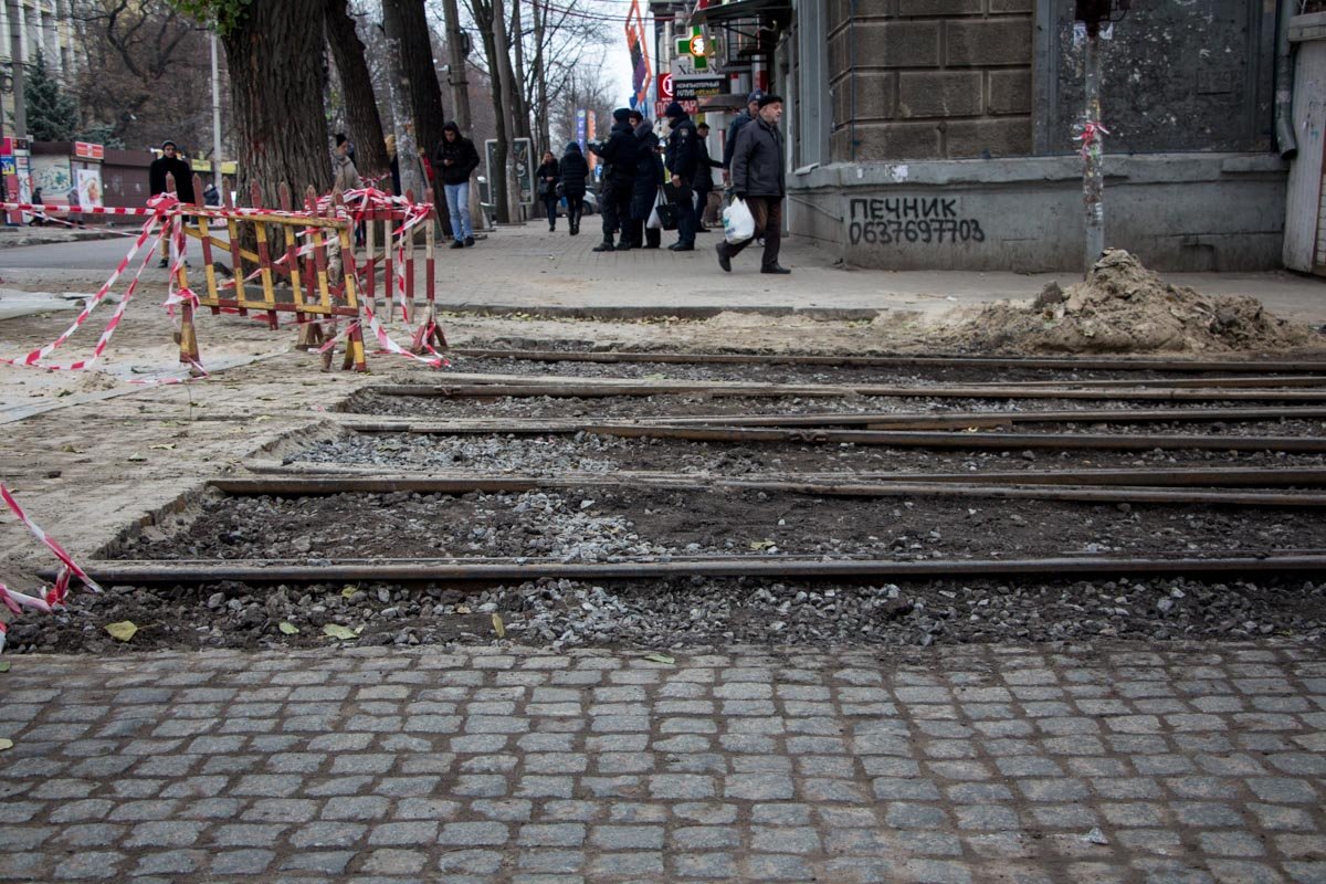 Трамваи ходят в обычном режиме