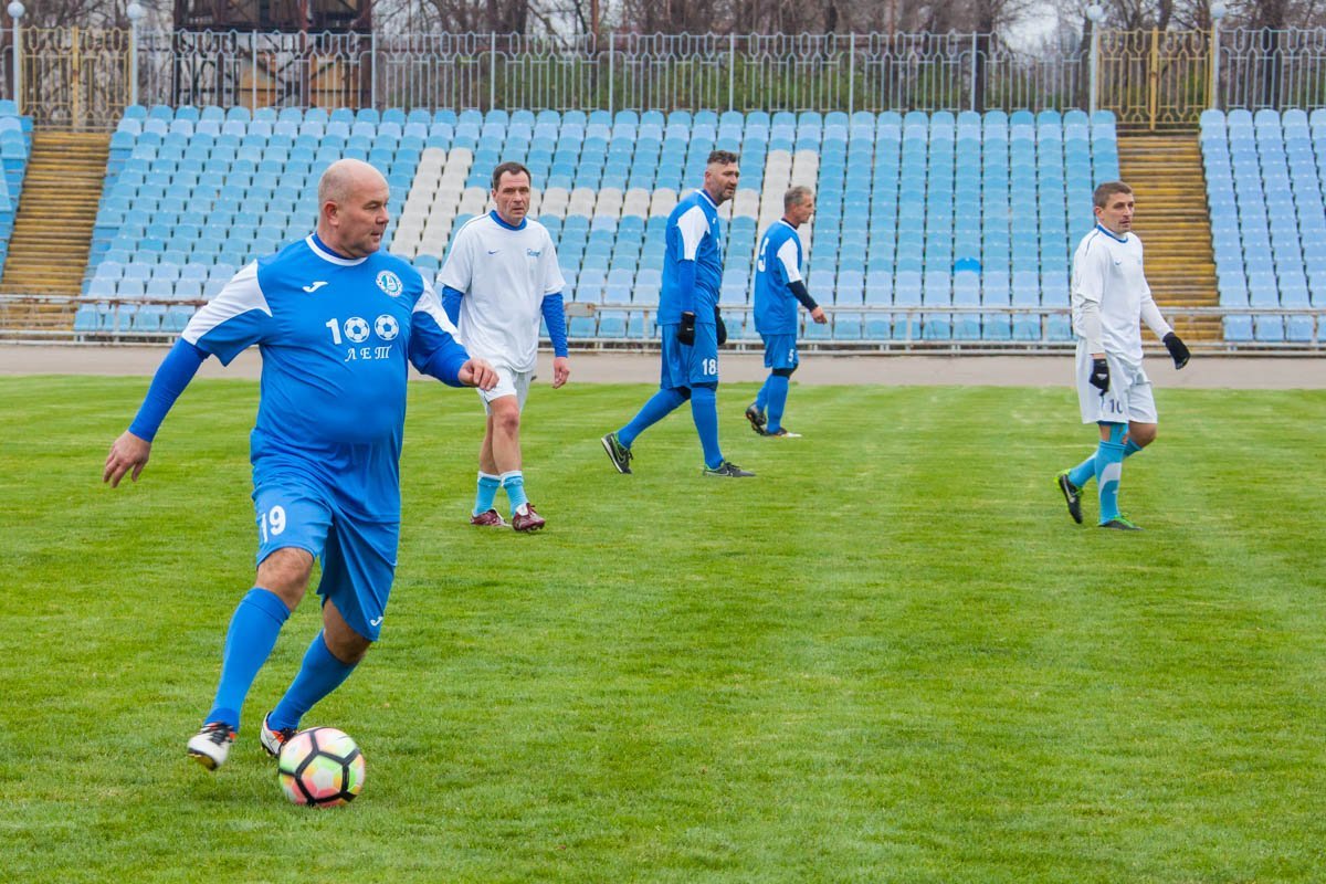 Ветераны на поле