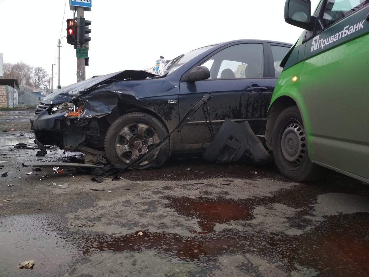 Предположительно, в ДТП виновен водитель Kia