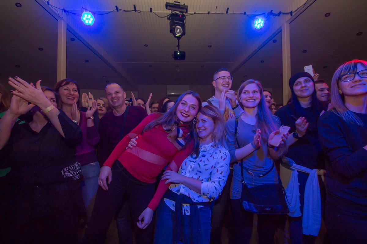 Зрители радуются приятной атмосфере