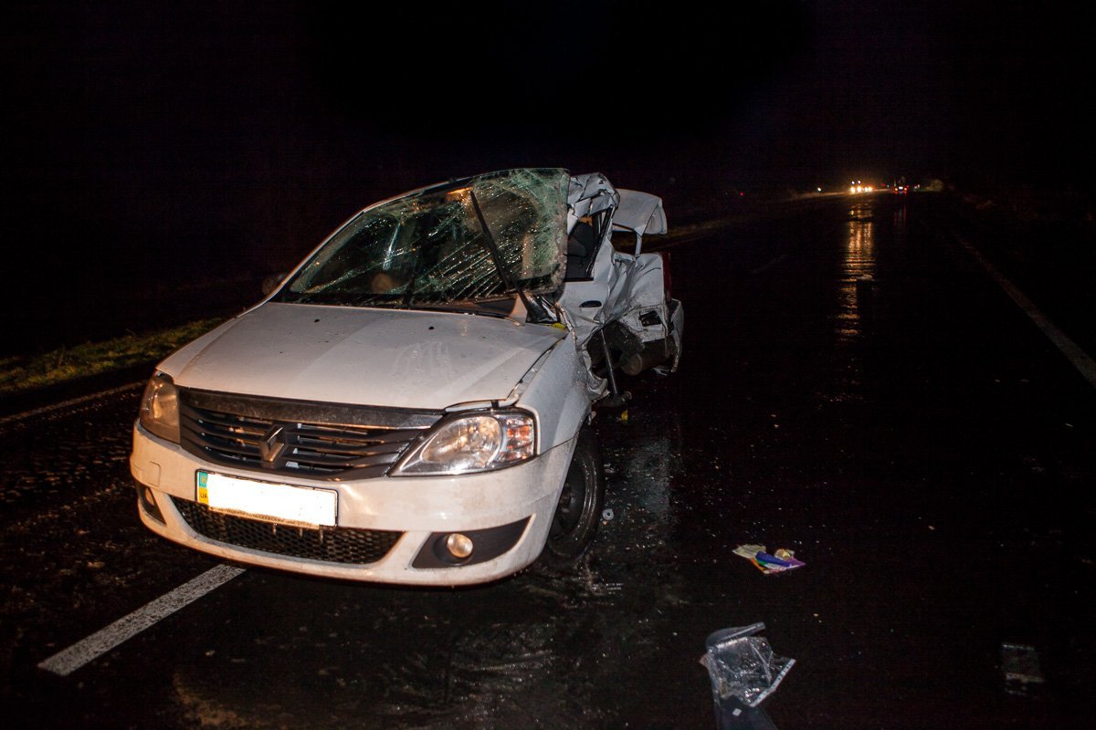 Водитель легкового автомобиля погибла на месте Водитель легкового автомобиля погибла на месте