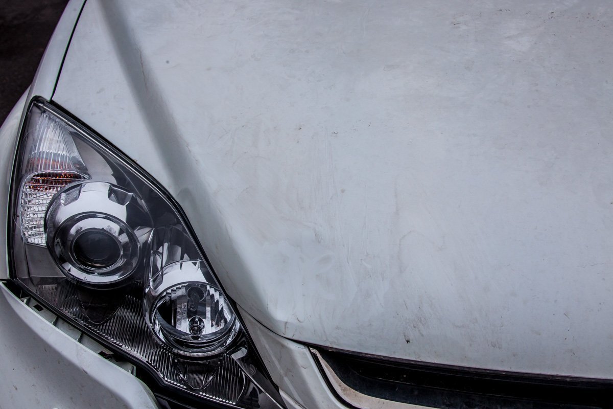 Honda получила минимальные повреждения  Honda получила минимальные повреждения