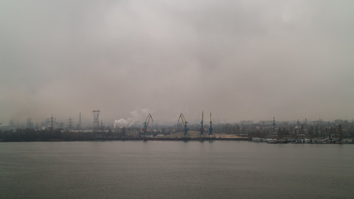 Промышленный прогресс - это дыхание Днепра