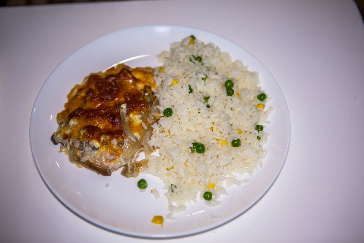 Мясо «По-княжски» и ризотто Мясо «По-княжски» и ризотто