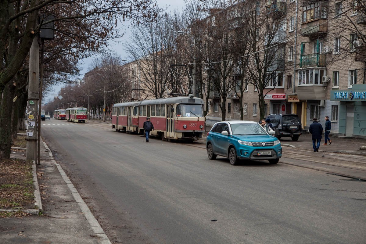 Из-за аварии остановилось движение трамваев №4 Из-за аварии остановилось движение трамваев №4