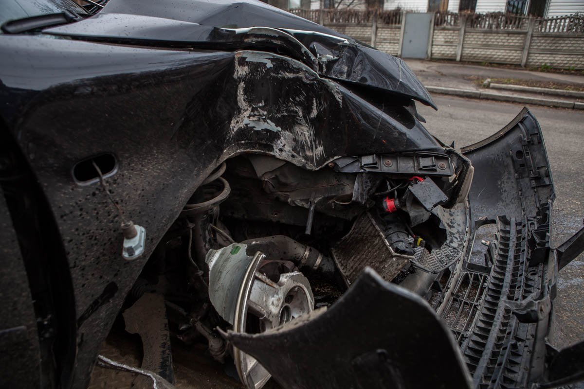 Водитель отделался ссадинами Водитель отделался ссадинами