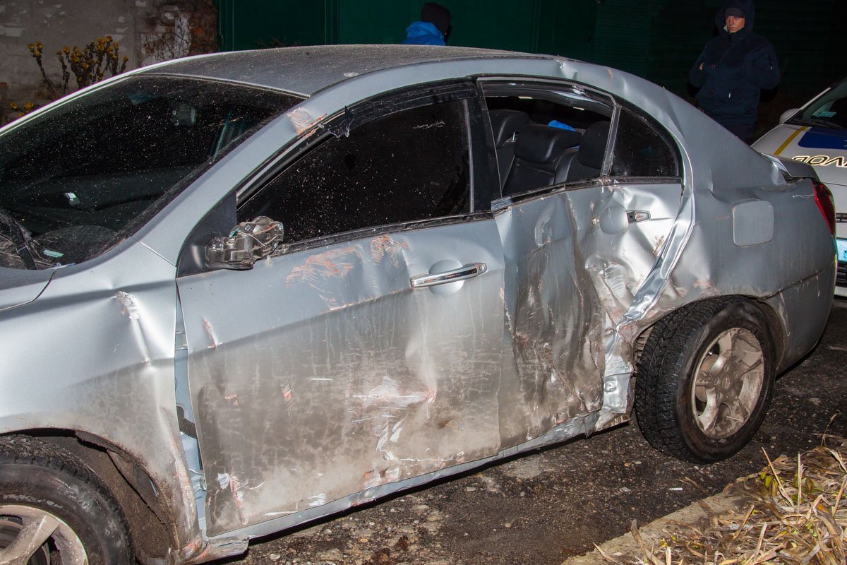 Повреждения Geely 