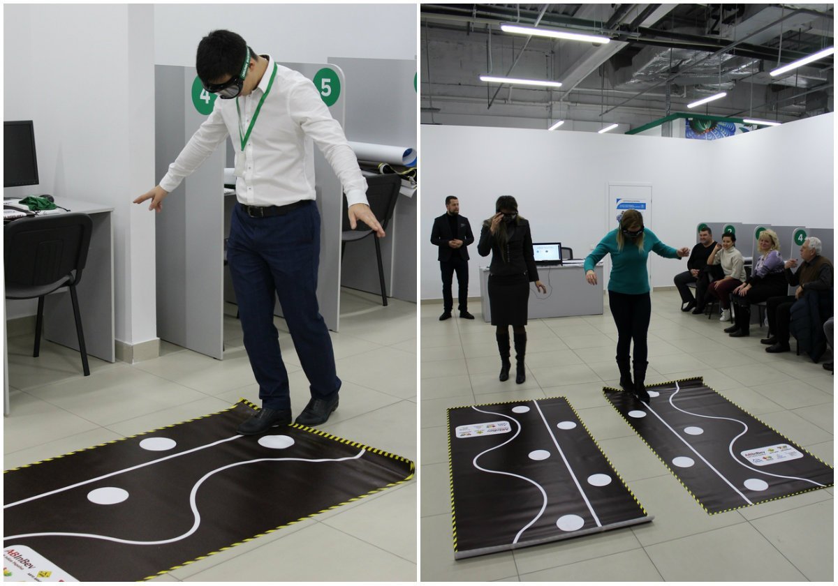 Очки имитируют состояние алкогольного опьянения Очки имитируют состояние алкогольного опьянения