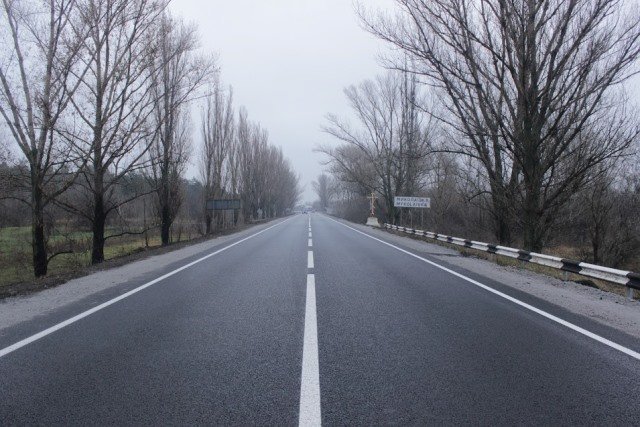 Отремонтировали 14 километров Донецкой трассы Отремонтировали 14 километров Донецкой трассы