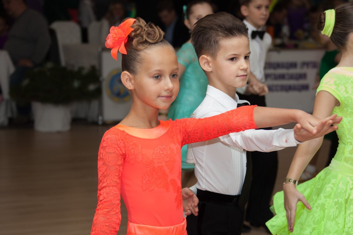 Танцоры выступали в разных стилях