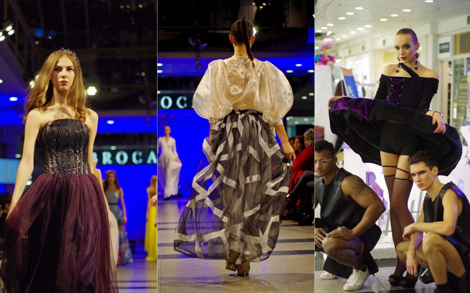 Дизайнеры использовали в своих моделях объемные элементы Дизайнеры использовали в своих моделях объемные элементы