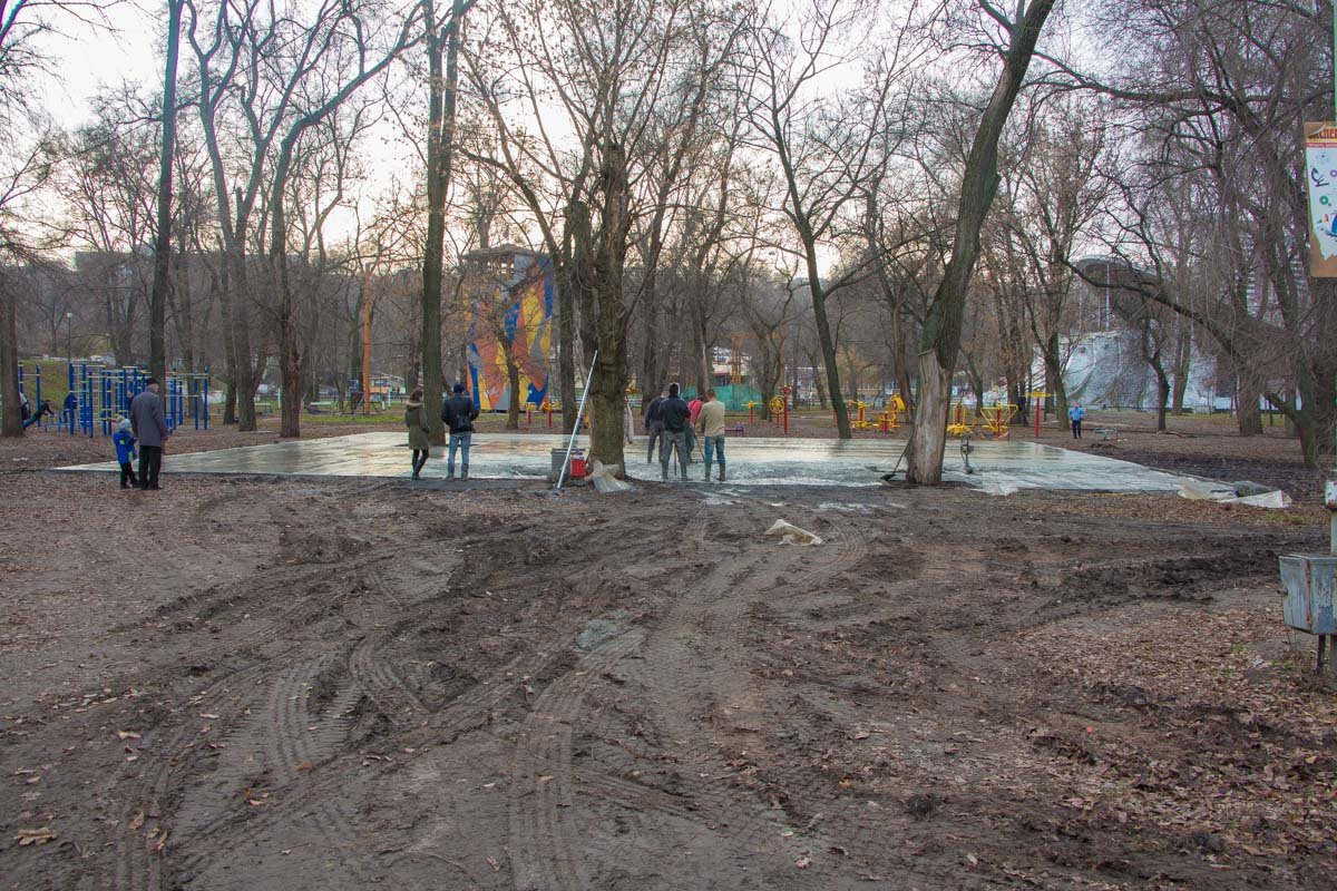 Новая площадка обещает стать любимым местом для детей в парке