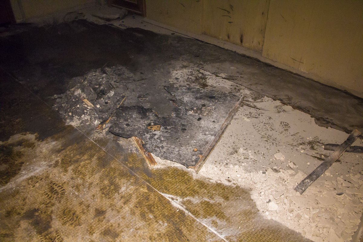 Из-за пожара никто не пострадал Из-за пожара никто не пострадал