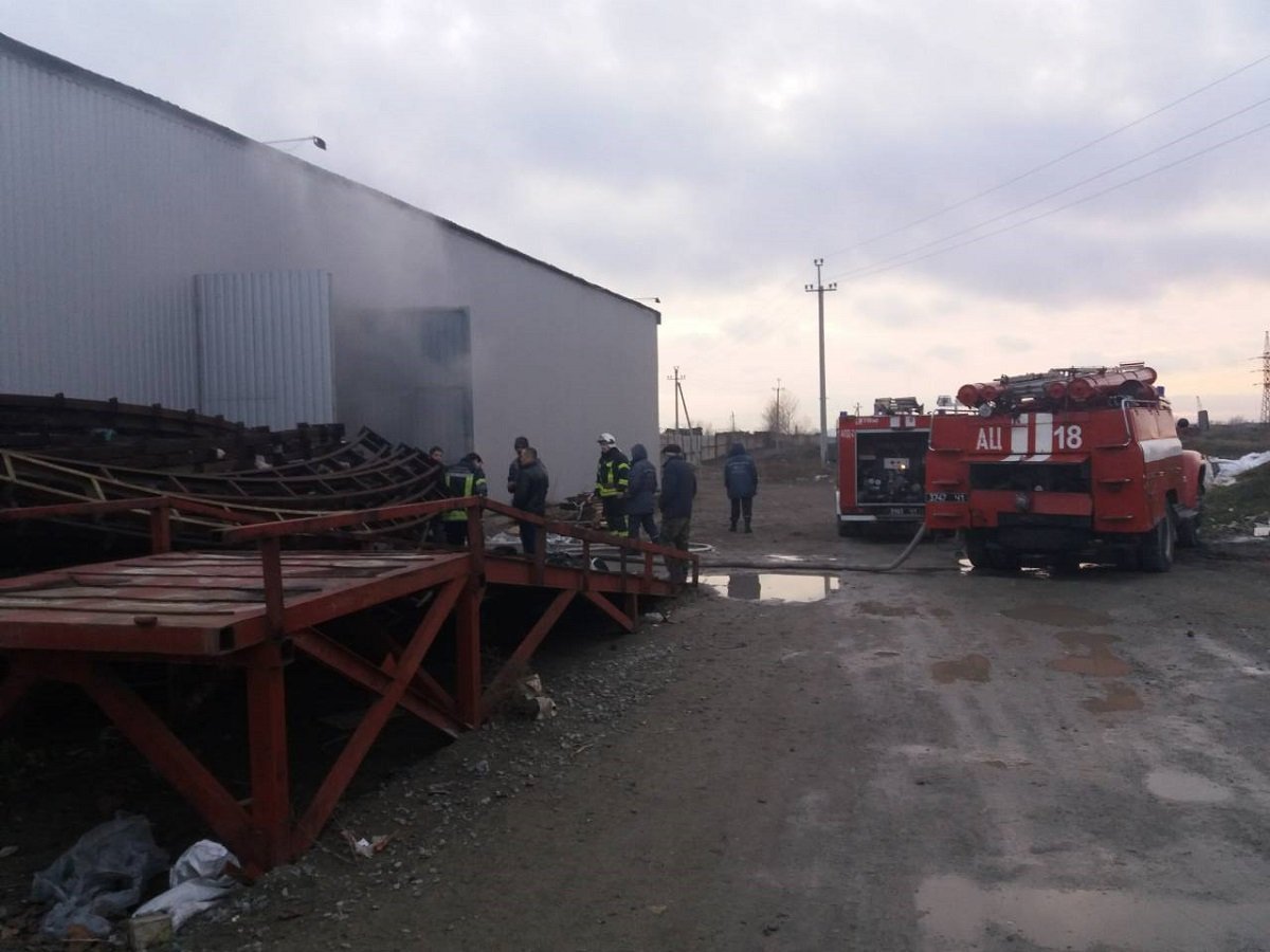 Из-за пожара никто не пострадал 