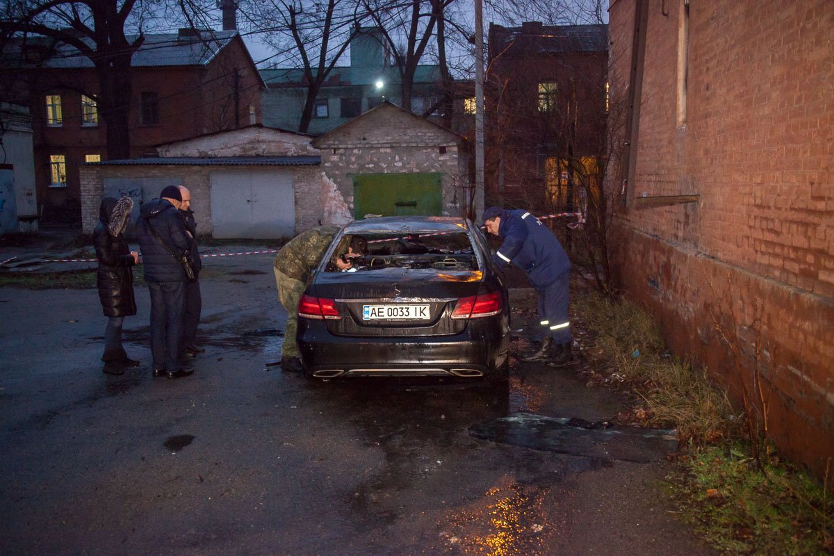 Водителя автомобиля в машине на момент взрыва не было