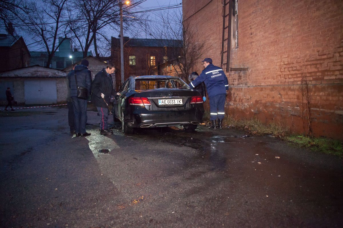 На момент взрыва владелец авто был в зале суда