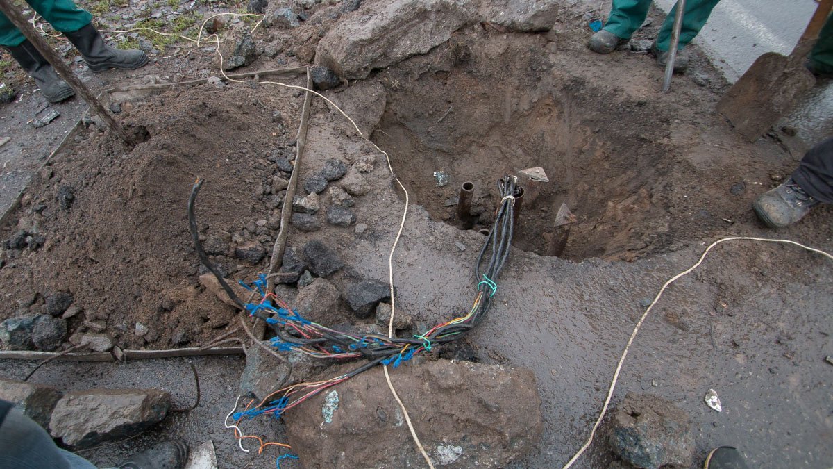 Светофоры не работали из-за аварии