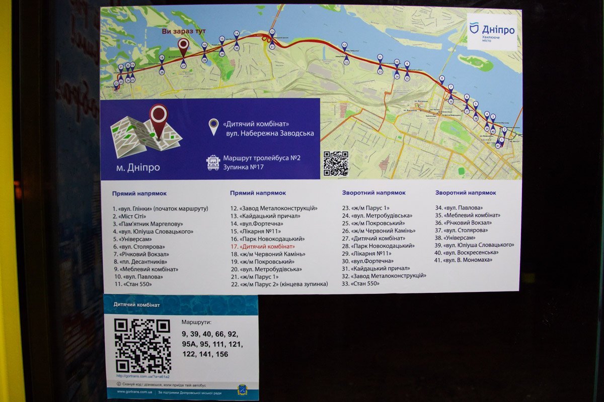 Карта набережной Карта набережной