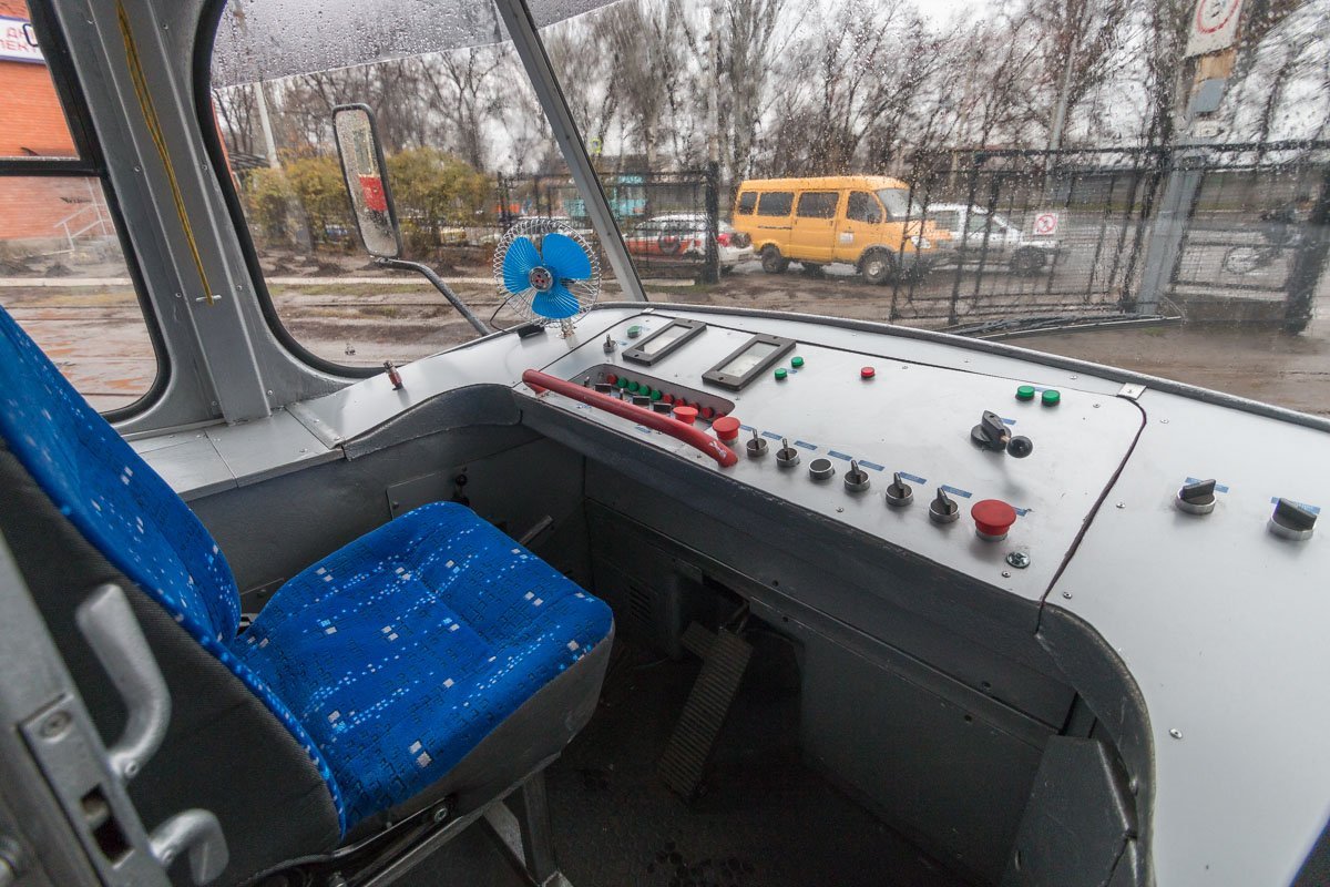 Кабина вагоновожатой Кабина вагоновожатой