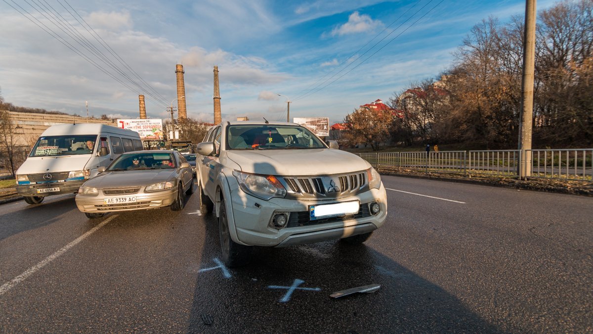 Авария произошла на улице Космической