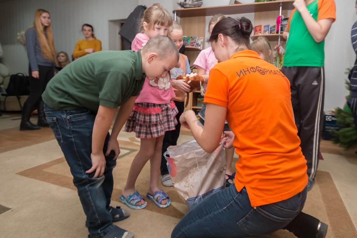 Самое сладкое время - получение подарков