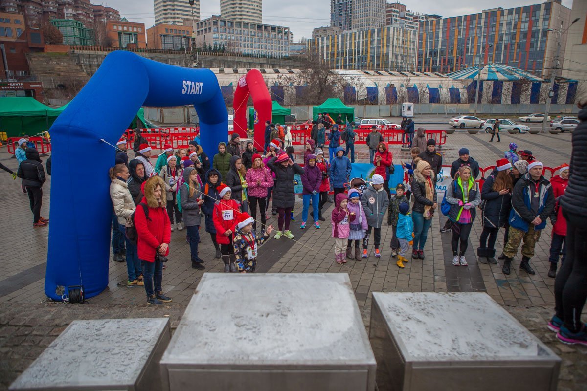 Награждение победителей забега началось в 13:30