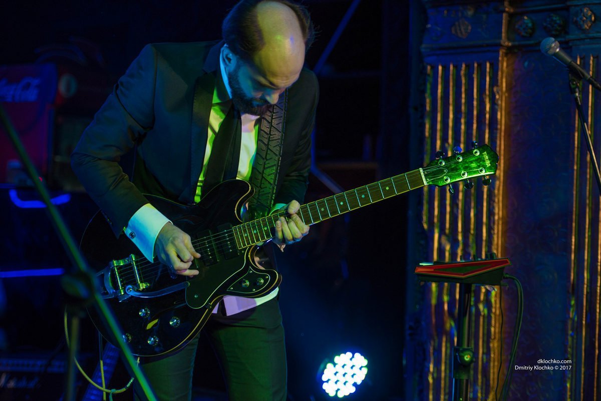 Музыканты в этот вечер выкладывались на полную