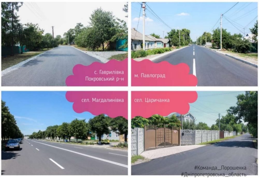 В основном ремонтировались дороги в маленьких городах и селах В основном ремонтировались дороги в маленьких городах и селах