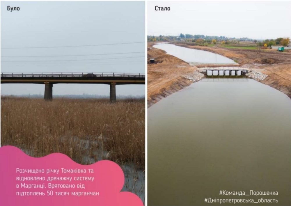 Расчистка реки Томаковка Расчистка реки Томаковка