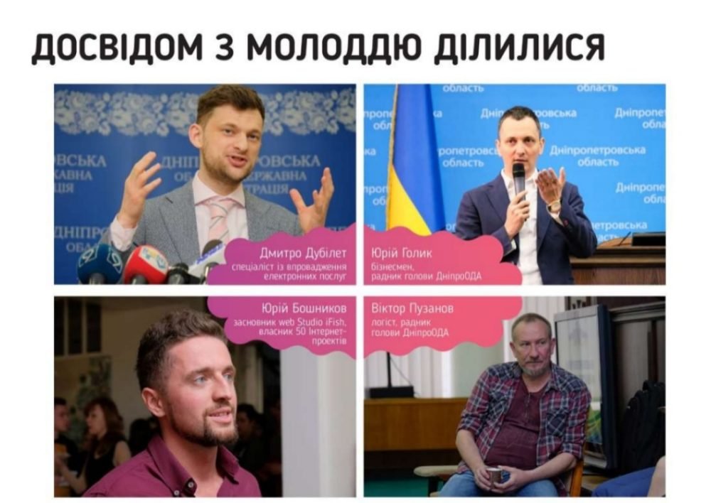 Молодежь имела возможность пообщаться с успешными украинцами Молодежь имела возможность пообщаться с успешными украинцами