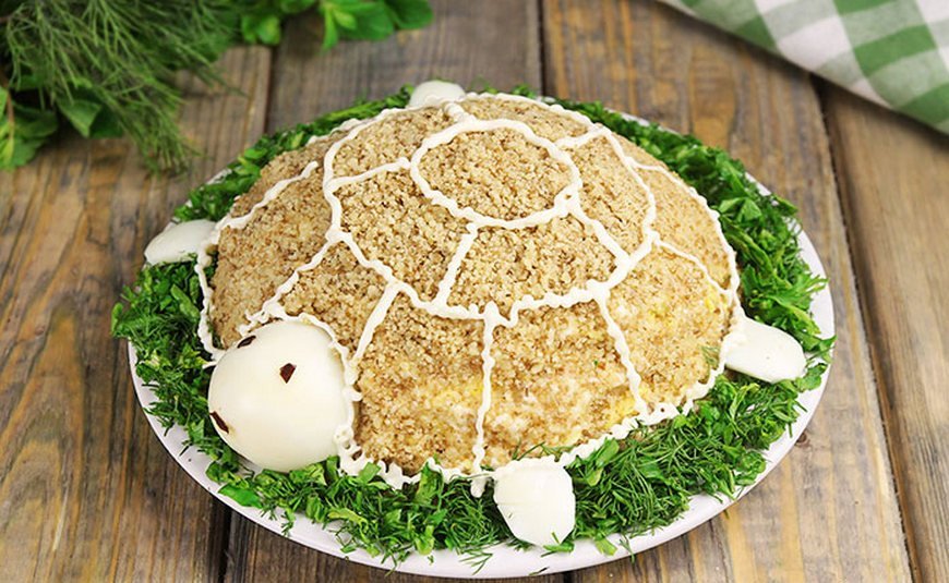 Рецепты вкусных и простых салатов на Новый год 2018 с фотографиями 3