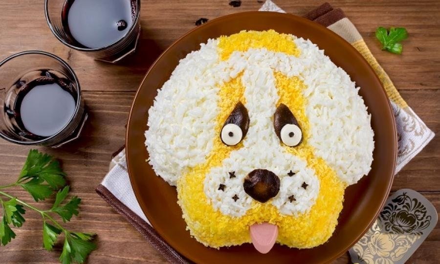 Рецепты вкусных салатов на Новый год 2018 с фотографиями 3