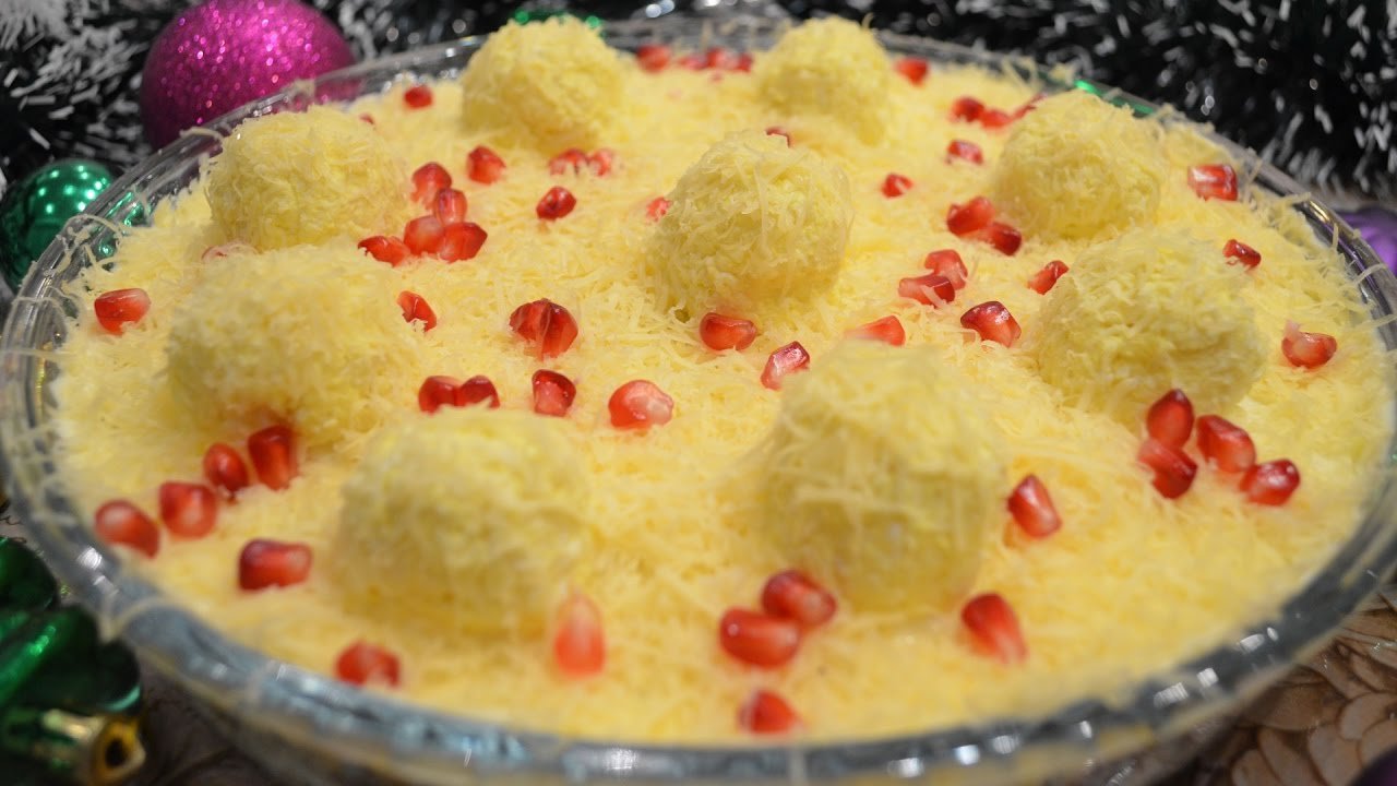 Рецепты вкусных салатов на Новый год 2018 с фотографиями 5