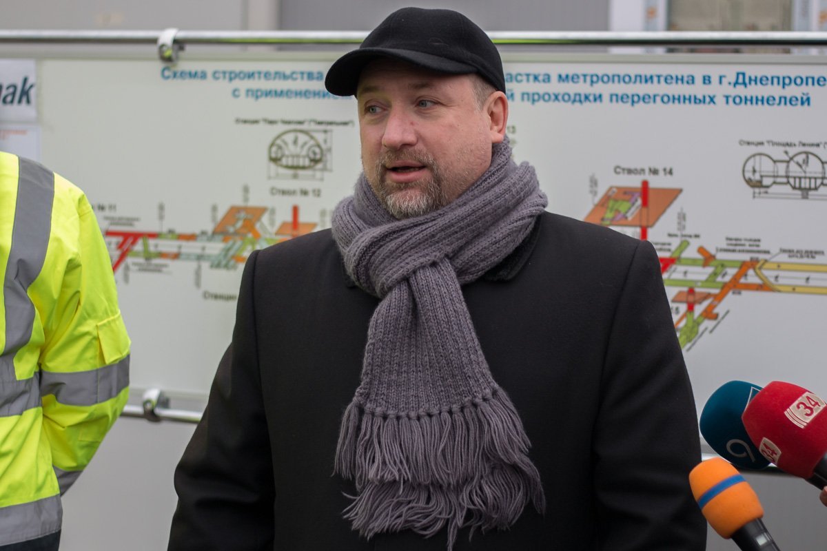 Директор Днепровского метрополитена Андрей Лепешкин