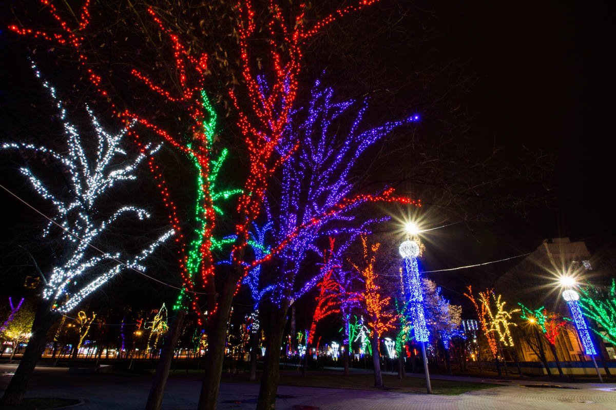Иллюминация будет включаться ежедневно в 16.00