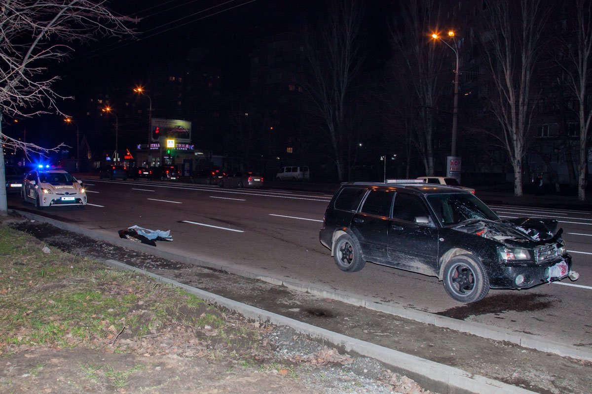 Место ДТП возле кольца Место ДТП возле кольца