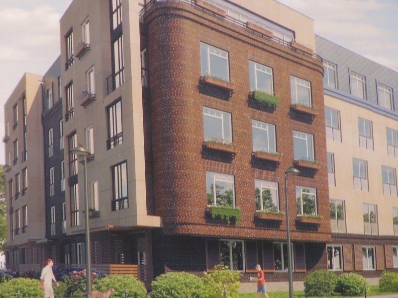 На Гончара планируют построить комплекс с апартаментами 1