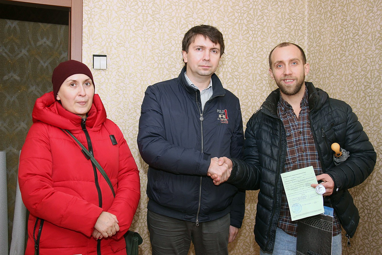 Бойцы АТО получили квартиры от мэрии Днепра Бойцы АТО получили квартиры от мэрии Днепра