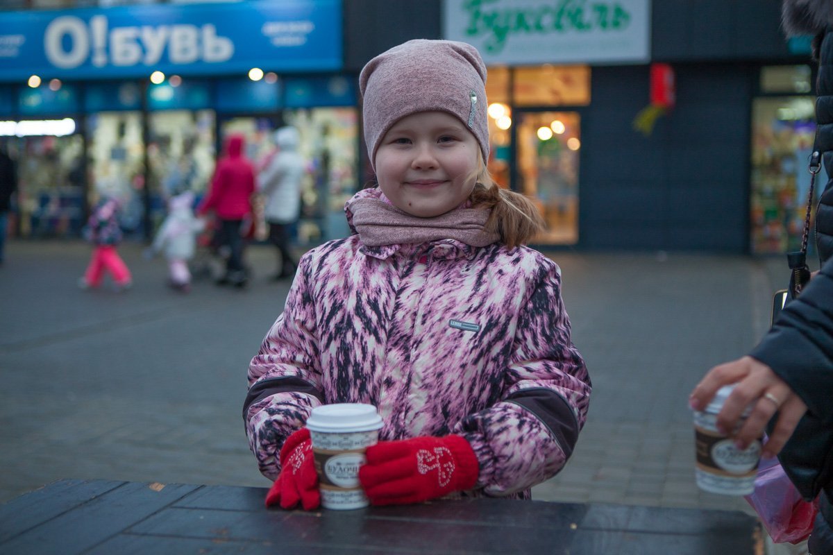 Малыши уже умеют позировать