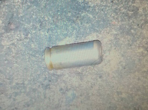 Гильза, которую нашли правоохранители Гильза, которую нашли правоохранители