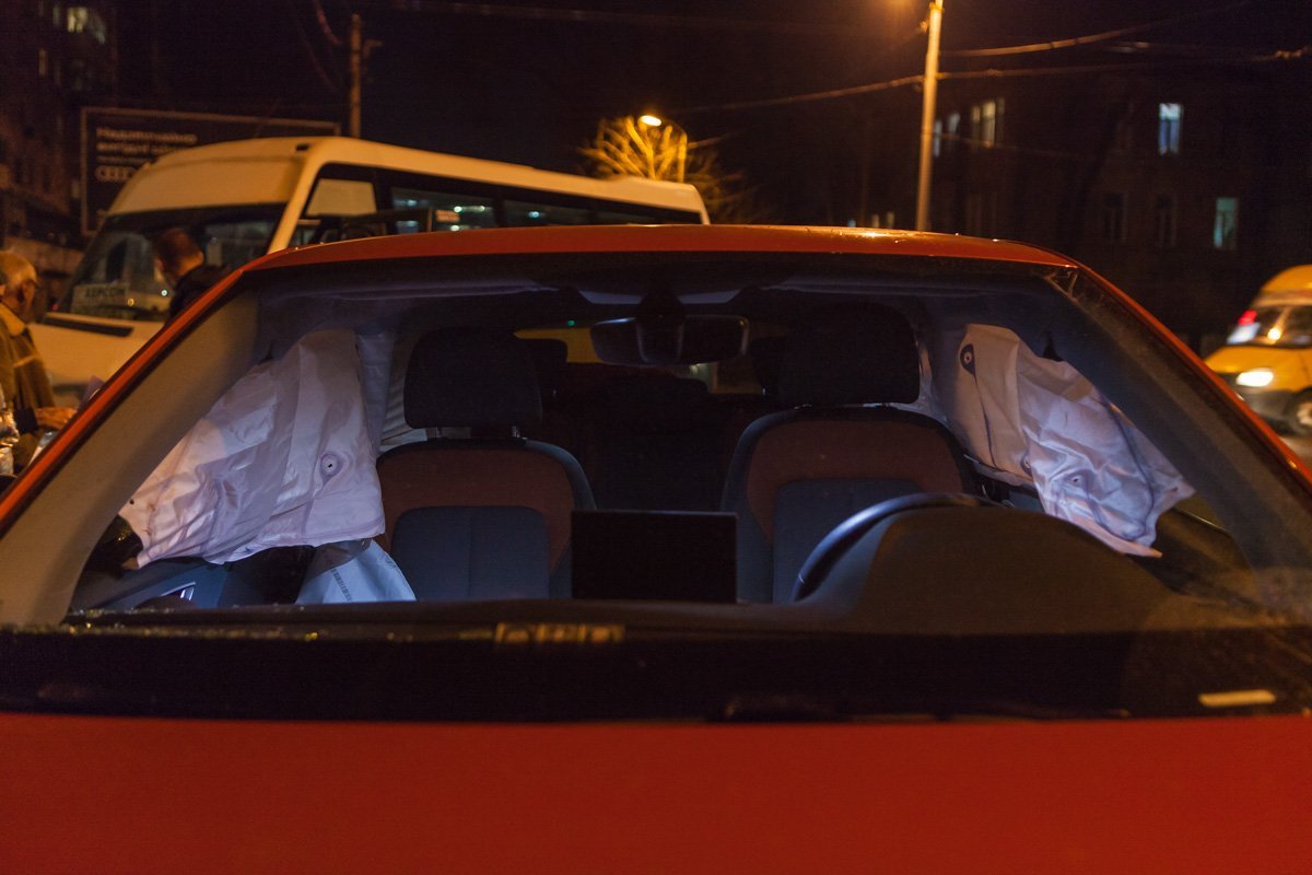 В результате аварии никто не пострадал