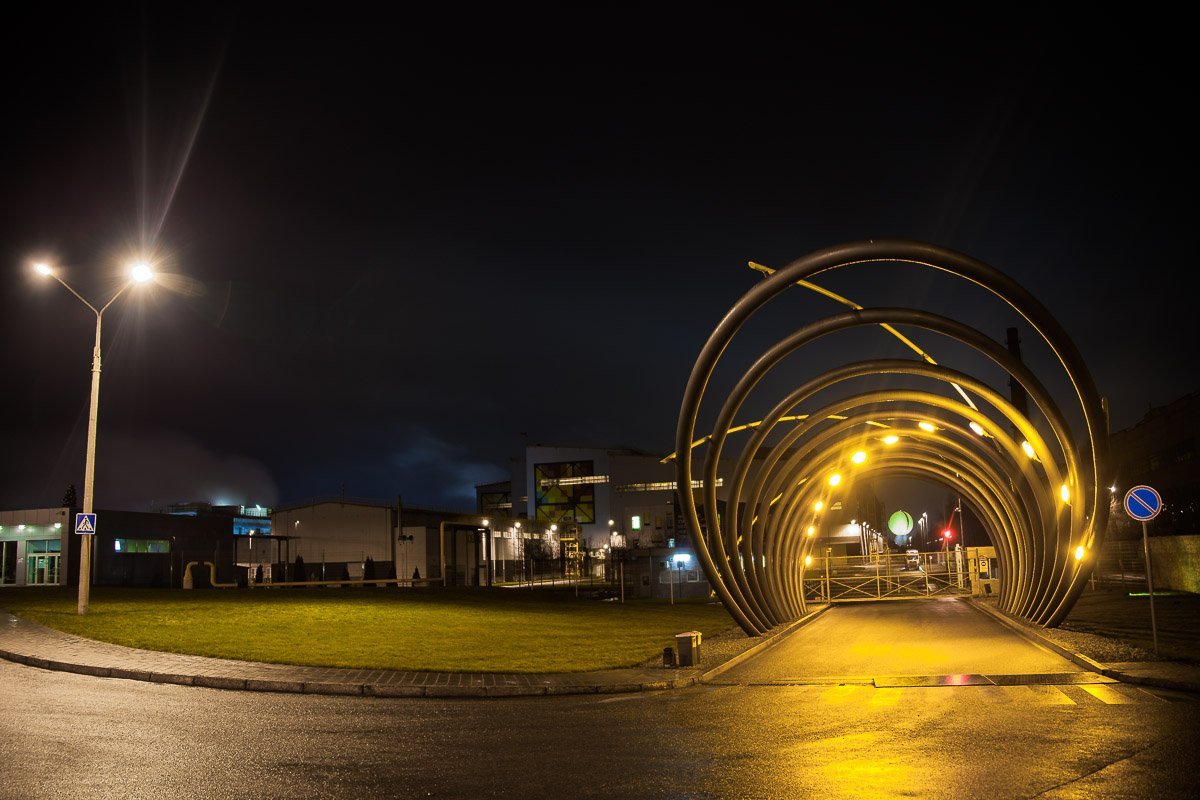 Металлургический завод больше похож на музей современного искусства