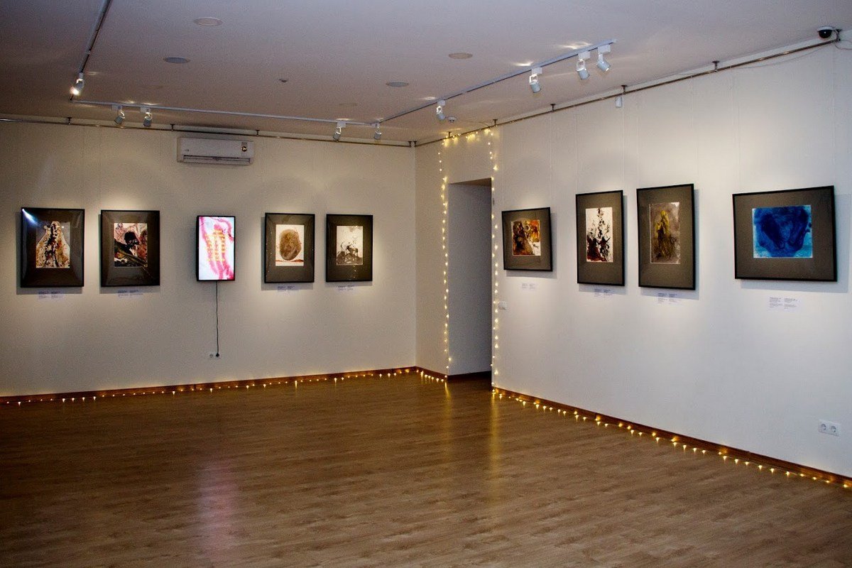 Экспозиция проходит в Музее Украинской живописи